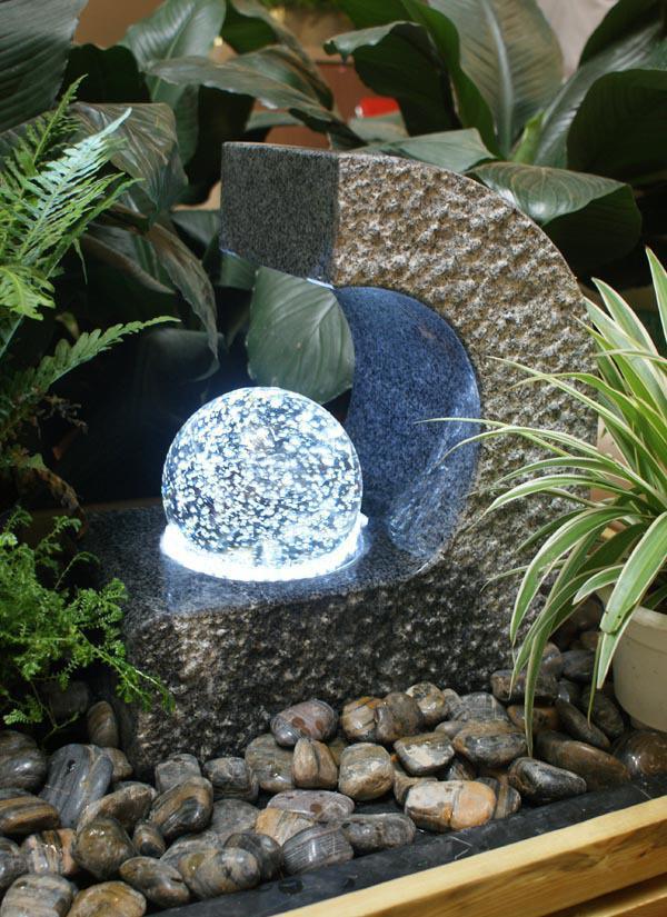 【海石】批發私家庭院裝飾 /設計/ 流水景觀/噴泉擺件 月夜